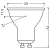 Illuminazione Osram GU10 4.5 Watt dimmerabile 350 Lumen