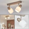 Sivol Plafoniera, Faretto da soffitto Nichel opaco, Sabbia, 2-Luci