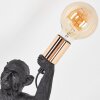 Kemor Lampada da tavolo Oro, Nero, 1-Luce