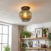 Koyoto Plafoniera, Lampada a sfera 30 cm Verde, 1-Luce