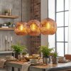 Ripoll Lampadario a sospensione, Lampada a sfera, Lampada a sospensione Ramato, 3-Luci