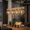 Gastor Lampadario a sospensione, Lampada a sfera, Lampada a sospensione Écru, Nero, 4-Luci