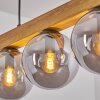 Gastor Lampadario a sospensione, Lampada a sfera, Lampada a sospensione Écru, Nero, 5-Luci