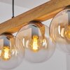Gastor Lampadario a sospensione, Lampada a sfera, Lampada a sospensione Écru, Nero, 5-Luci