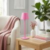 Salgadinho Lampada da tavolo per esterno, Lampada da tavolo LED Fucsia, 1-Luce