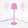 Salgadinho Lampada da tavolo per esterno, Lampada da tavolo LED Fucsia, 1-Luce