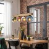 Gastor Lampadario a sospensione, Lampada a sfera, Lampada a sospensione Écru, Nero, 4-Luci