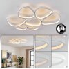 Molin Plafoniera LED Bianco, 1-Luce