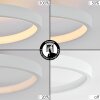 Molin Plafoniera LED Bianco, 1-Luce