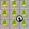 Salgadinho Lampada da tavolo per esterno, Lampada da tavolo LED Verde, 1-Luce