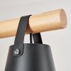 Andian Lampadario a sospensione, Lampada a sospensione Écru, Nero, 3-Luci