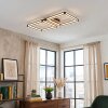 Danor Plafoniera LED Nero, 1-Luce
