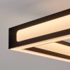 Danor Plafoniera LED Nero, 1-Luce