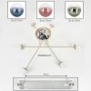 Gastor Plafoniera, Lampada a sfera 80 cm Sabbia, 6-Luci