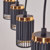 Fenik Lampadario a sospensione, Lampada a sospensione Nero, 4-Luci