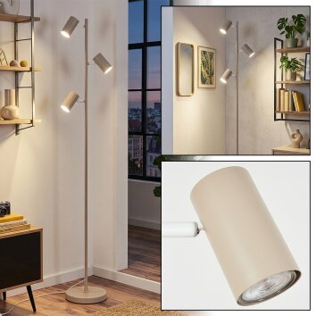 Javel Lampada da terra LED Sabbia, 3-Luci
