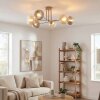 Koyoto Plafoniera, Lampada a sfera 78 cm Sabbia, 6-Luci
