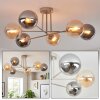 Gastor Plafoniera, Lampada a sfera 80 cm Sabbia, 6-Luci