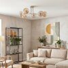 Koyoto Plafoniera, Lampada a sfera 78 cm Sabbia, 6-Luci