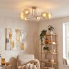 Koyoto Plafoniera, Lampada a sfera 78 cm Sabbia, 6-Luci