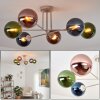 Gastor Plafoniera, Lampada a sfera 80 cm Sabbia, 6-Luci