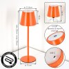 Salgadinho Lampada da tavolo per esterno, Lampada da tavolo LED Rosso, 1-Luce