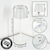 Salgadinho Lampada da tavolo per esterno, Lampada da tavolo LED Bianco, 1-Luce