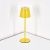 Salgadinho Lampada da tavolo per esterno, Lampada da tavolo LED Giallo, 1-Luce