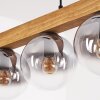 Gastor Lampadario a sospensione, Lampada a sfera, Lampada a sospensione Écru, Nero, 4-Luci