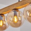 Gastor Lampadario a sospensione, Lampada a sfera, Lampada a sospensione Écru, Nero, 4-Luci