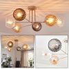 Koyoto Plafoniera, Lampada a sfera 78 cm Sabbia, 6-Luci