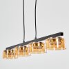 Folar Lampadario a sospensione, Lampada a sospensione LED Nero, 4-Luci