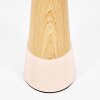 Lampada a forma di fungo  Forgek Lampada da tavolo Champagne, Aspetto del legno, 1-Luce