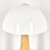 Stile fungo  Forgek Lampada da tavolo Aspetto del legno, Sabbia, 1-Luce