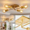 Bogno Plafoniera Ottone, 4-Luci