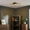 Tulor Plafoniera LED Nero, 1-Luce