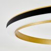 Tulor Plafoniera LED Nero, 1-Luce