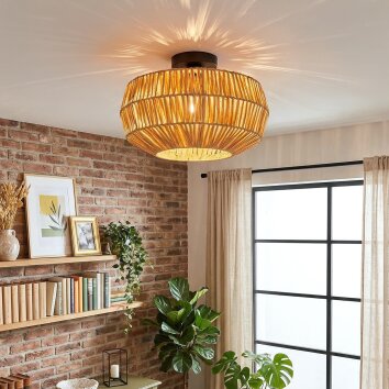 Lemal Plafoniera Nero, 1-Luce