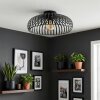 Guayo Plafoniera Nero, 1-Luce