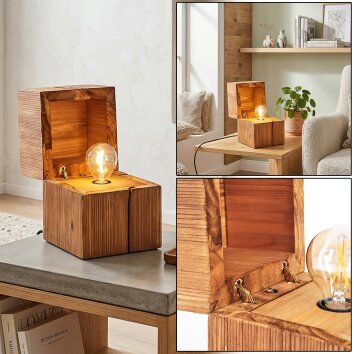 Mirala Lampada da tavolo LED Écru, 1-Luce