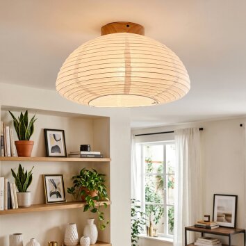 Lonir Plafoniera Écru, 1-Luce