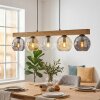 Ripoll Lampadario a sospensione, Lampada a sfera, Lampada a sospensione Écru, Nero, 5-Luci