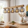 Ripoll Lampadario a sospensione, Lampada a sfera, Lampada a sospensione Écru, Nero, 5-Luci