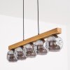 Ripoll Lampadario a sospensione, Lampada a sfera, Lampada a sospensione Écru, Nero, 5-Luci