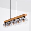 Ripoll Lampadario a sospensione, Lampada a sfera, Lampada a sospensione Écru, Nero, 5-Luci