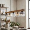 Ripoll Lampadario a sospensione, Lampada a sfera, Lampada a sospensione Écru, Nero, 5-Luci
