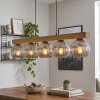 Ripoll Lampadario a sospensione, Lampada a sfera, Lampada a sospensione Écru, Nero, 5-Luci