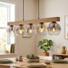 Ripoll Lampadario a sospensione, Lampada a sfera, Lampada a sospensione Écru, Nero, 5-Luci