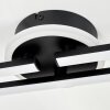 Velon Plafoniera LED Nero, 1-Luce