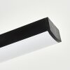 Velon Plafoniera LED Nero, 1-Luce